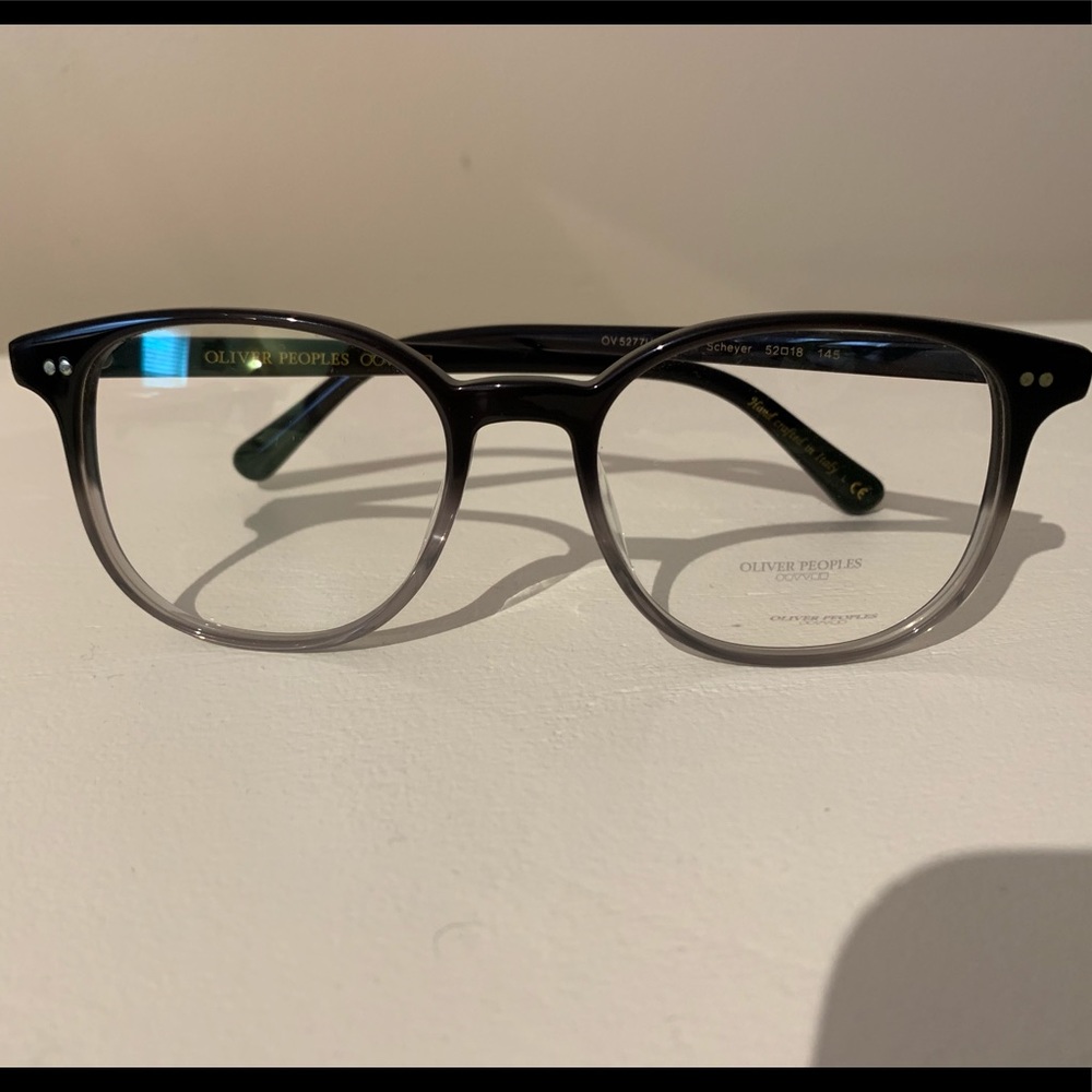 Oliver People’s schemer colorblock eyeglasses